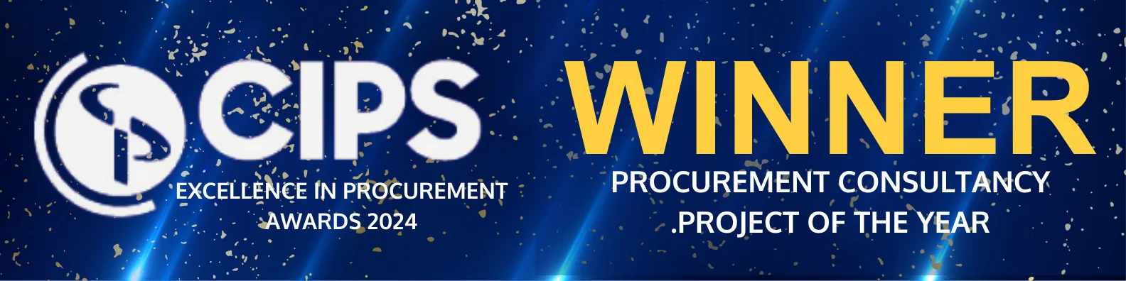 CIPS Excellence in Procurement Awards 2024, Winner, Procurement Consultancy Project of the Year