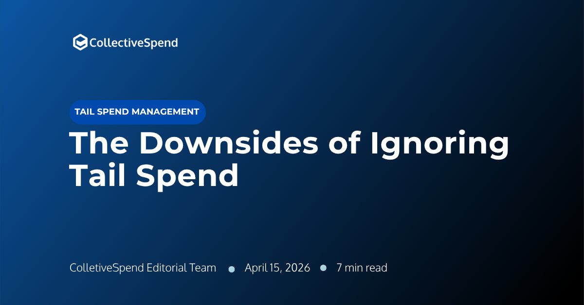 The Downsides of Ignoring Tail Spend