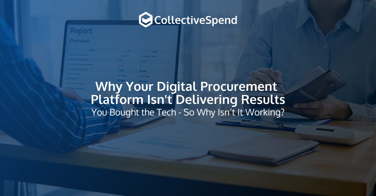 Why Procurement Platforms Struggle